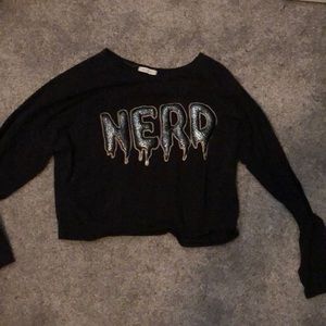 Crop sweater
